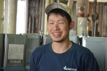 充填班 Kさん
